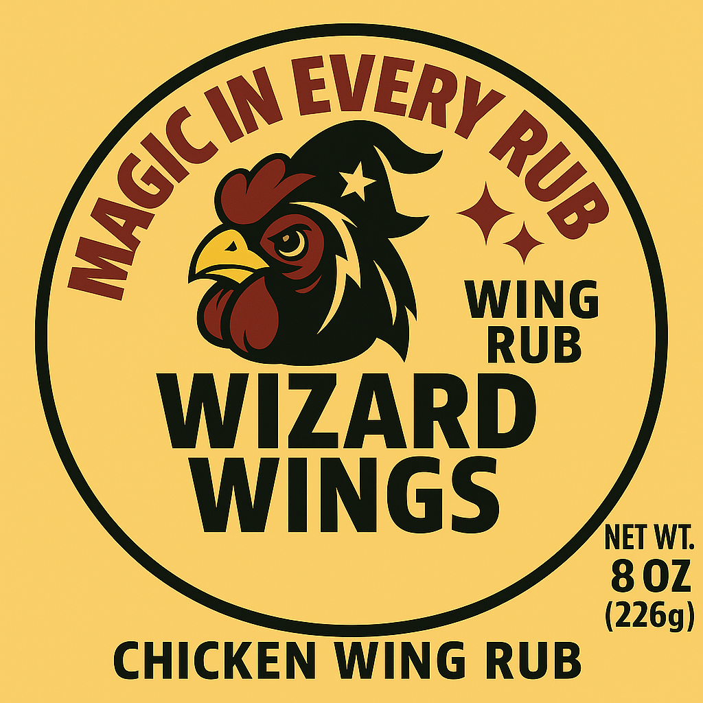 Wizard Wings – Poultry & Wing Seasoning (8 oz)